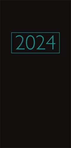 CHURCH POCKET BOOK AND DIARY 2024 WITH LECTIONARY - Black